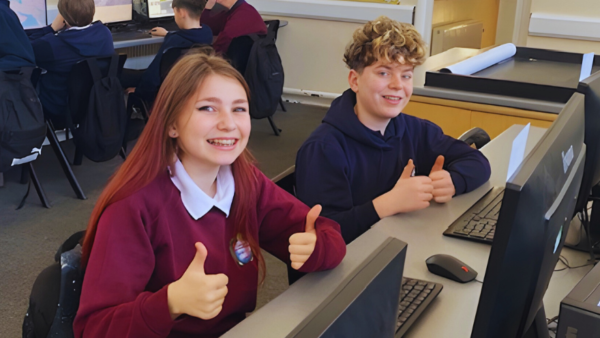 CyberFirst Wales out west gowerton school